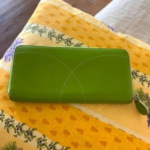 Cole Haan Green Wallet